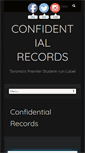 Mobile Screenshot of confidentialrecords.ca